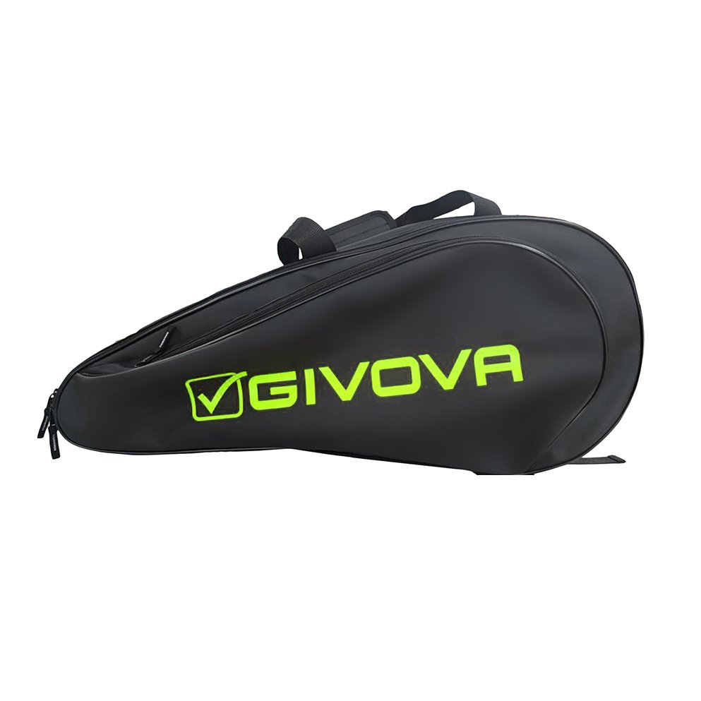 Borsa padel big Givova borsone termico poliestere PU nero tre scomparti