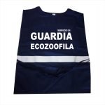 Casacca Guardia Ecozoofila con bande rifrangenti