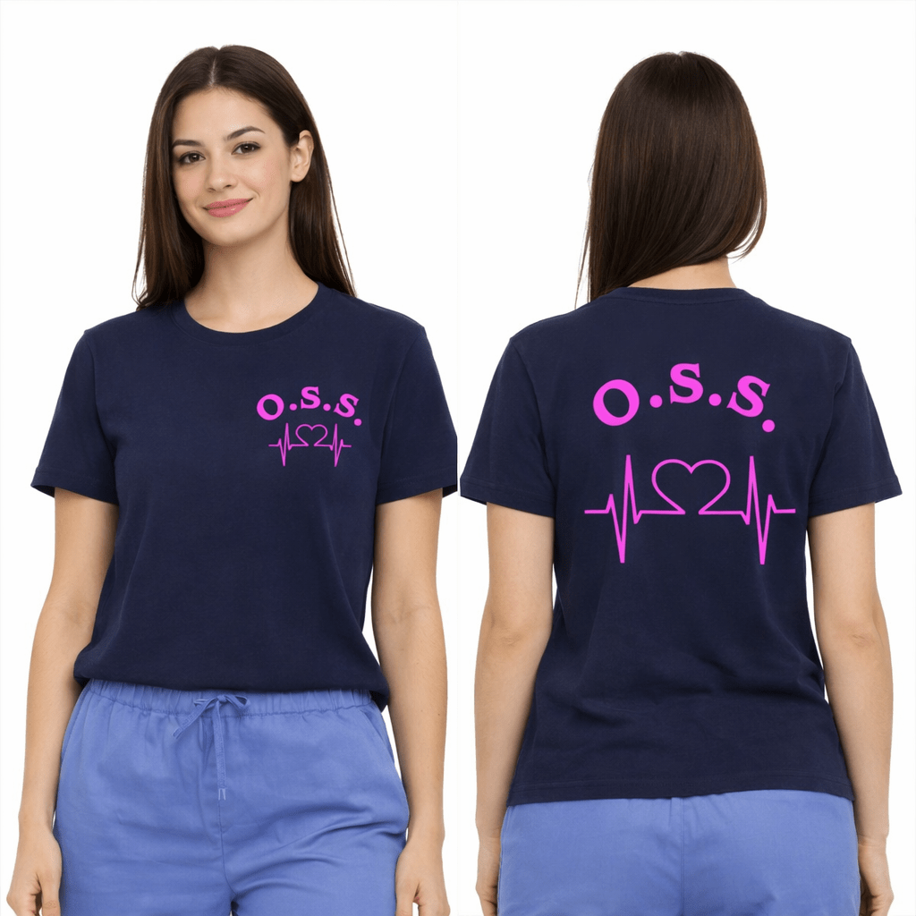 T-Shirt Oss Donna Colore Fuxia