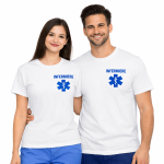 T-Shirt Infermiere Bianca Professionale Gecotex.