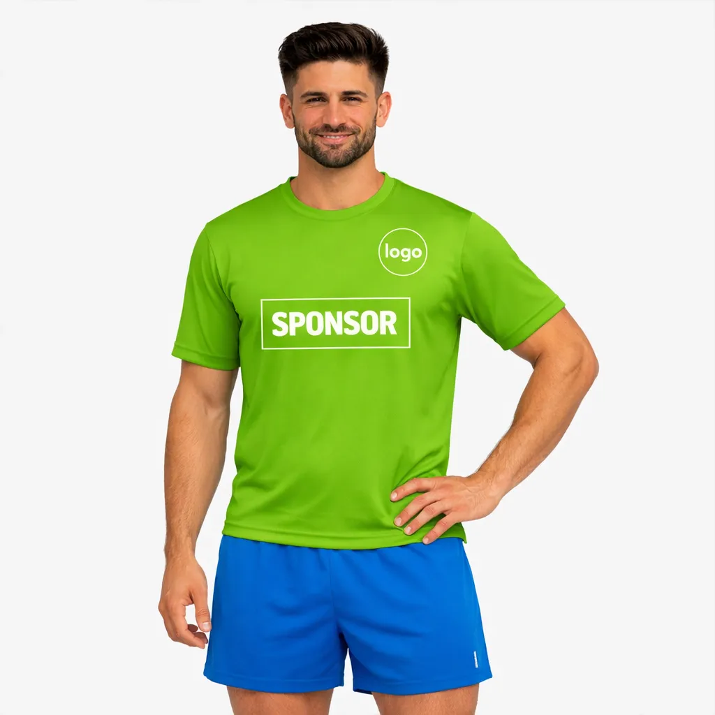 Maglietta e Pantaloncino da Calcio Maglia Verde Pantaloncino a Scelta - immagine 4