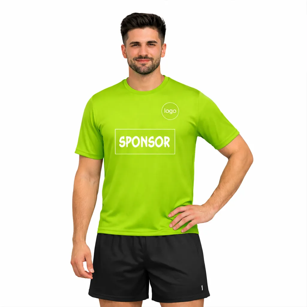 Maglietta e Pantaloncino da Calcio Maglia Verde Pantaloncino a Scelta - immagine 3
